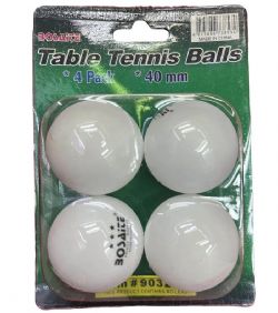 BALLES DE PING-PONG – PAQUET DE 4